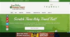 Desktop Screenshot of myitchytravelfeet.com